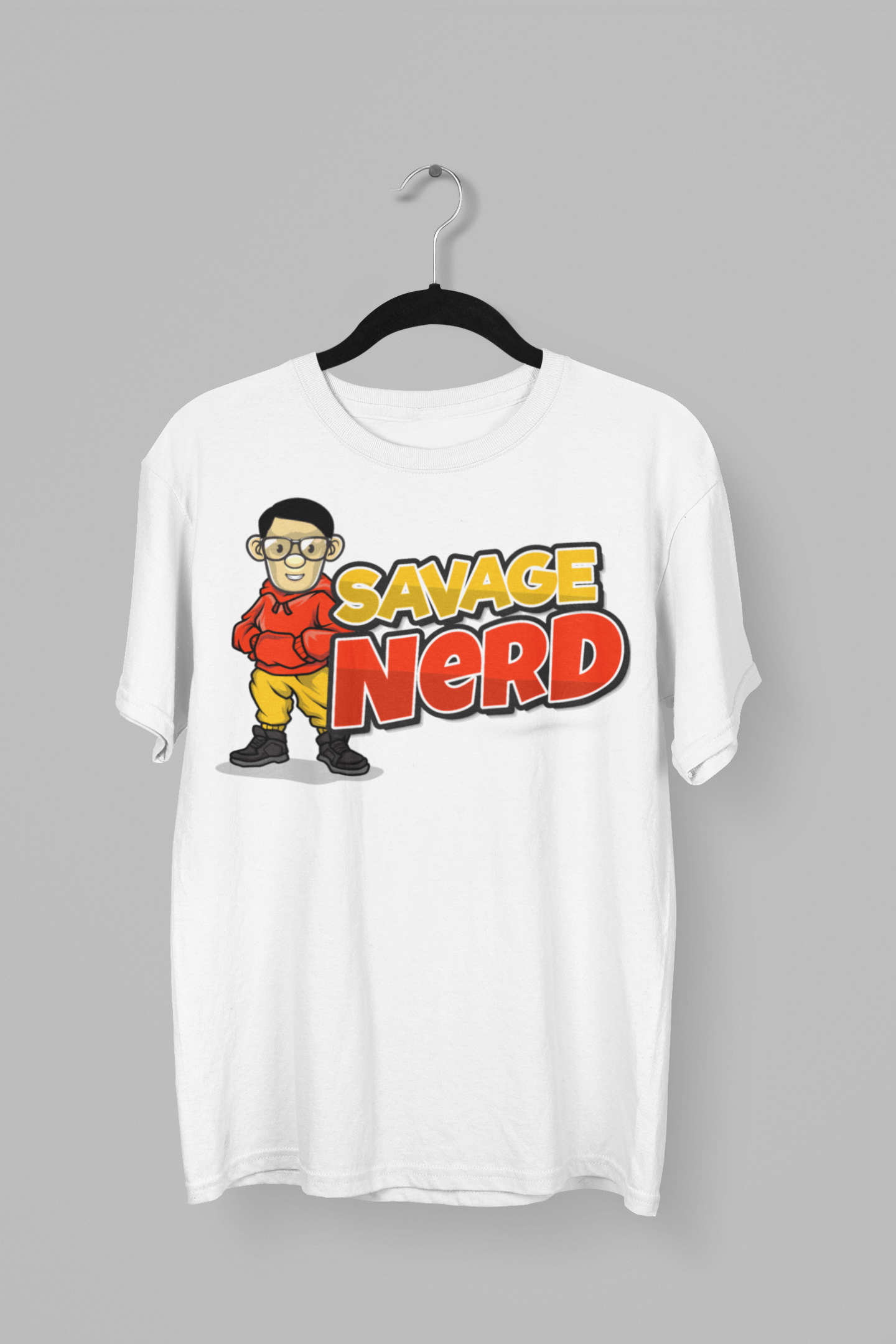 Red Yellow Savage Nerd