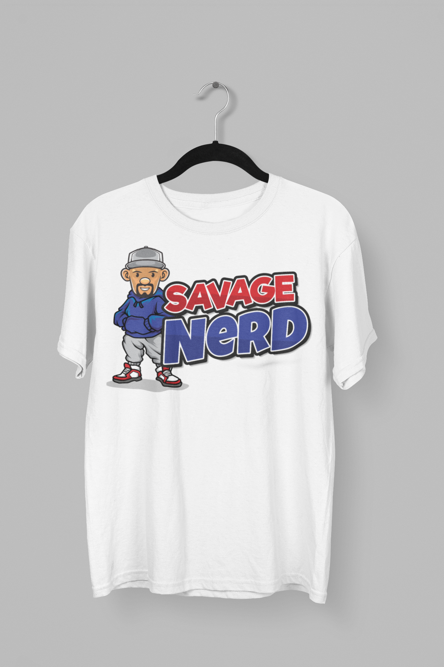 Red Blue Savage Nerd