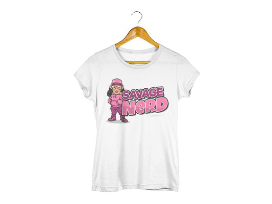 Fuchsia & Pink Savage T-shirt