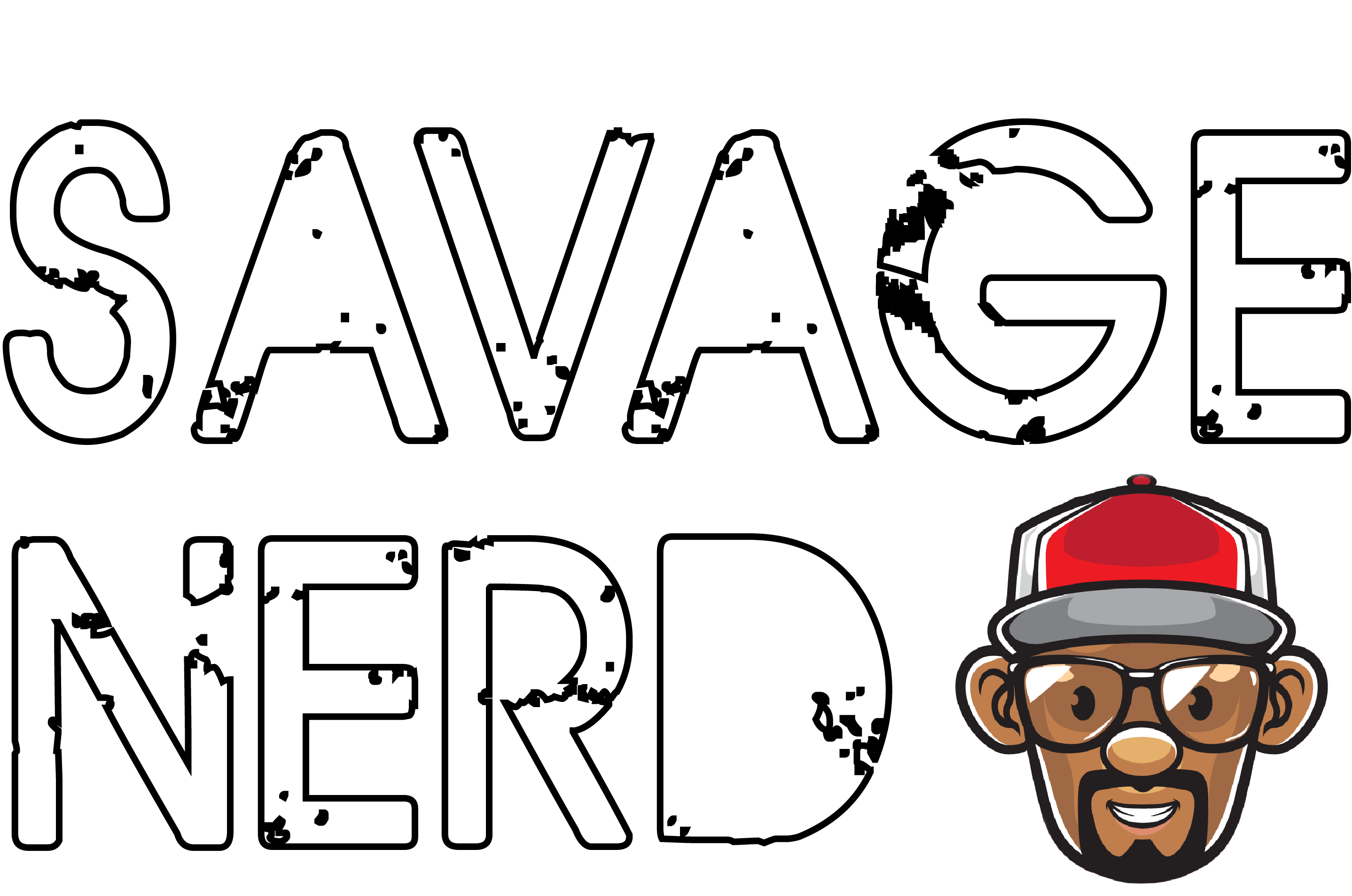 Logo Collection Savage Nerd