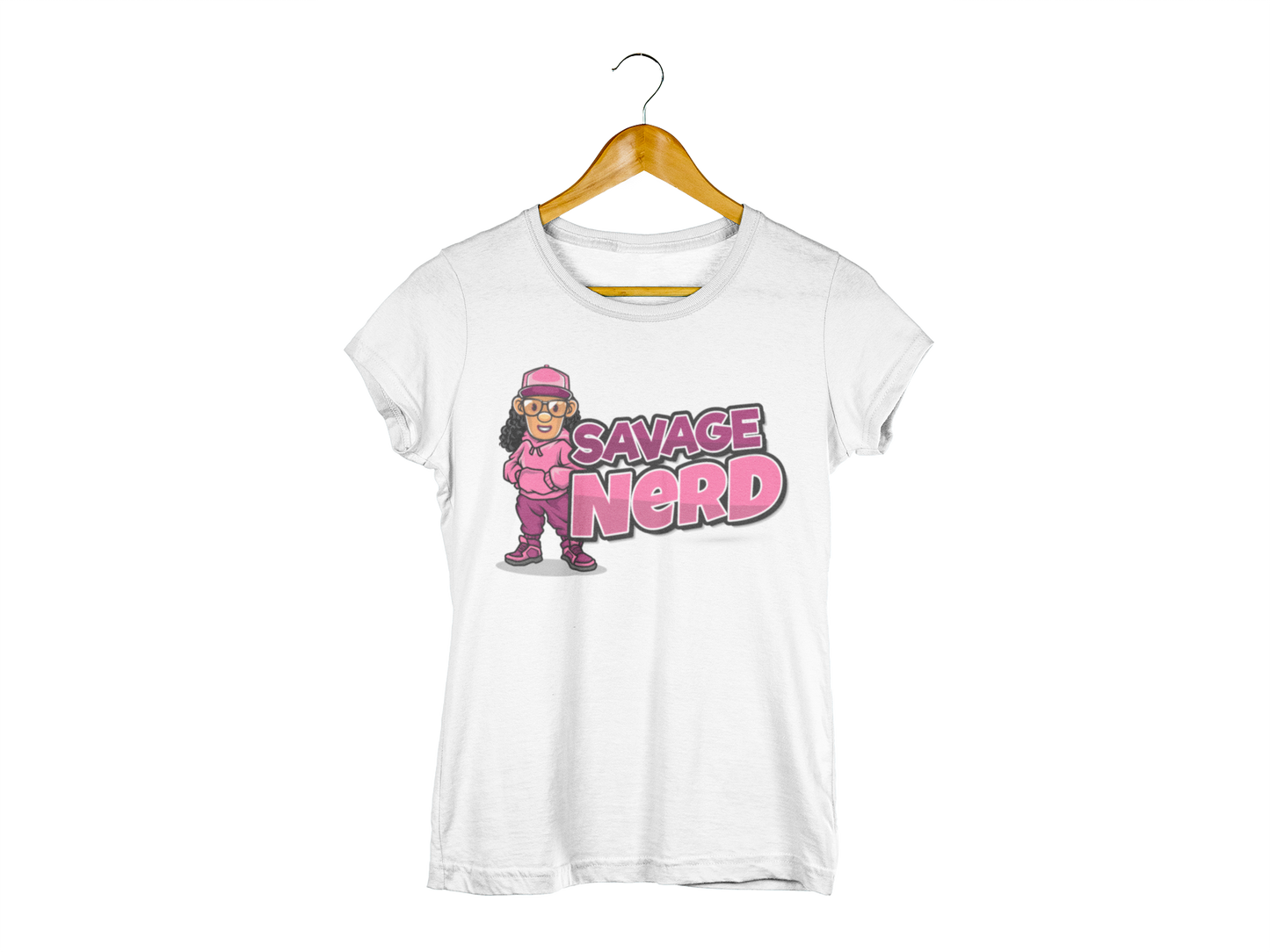 Fuchsia & Pink Savage T-shirt